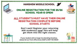 Online Registration is Open 